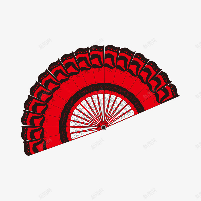 中国风红色折扇png免抠素材_新图网 https://ixintu.com 中国风红色折扇 卡通樱花红色扇子 复古折扇 扇子 扇子设计 手绘扇子 折扇 插画