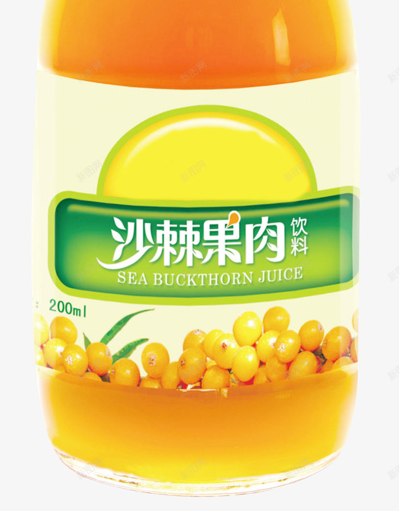沙棘果肉饮料png免抠素材_新图网 https://ixintu.com 产品实物 健康 健康滋补 包装 果肉 沙棘 沙棘果肉饮料 滋补 瓶装 营养 饮料