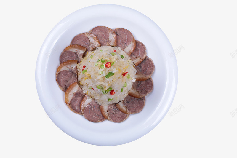酸菜肘花png免抠素材_新图网 https://ixintu.com 下酒菜 中式美食 肉食