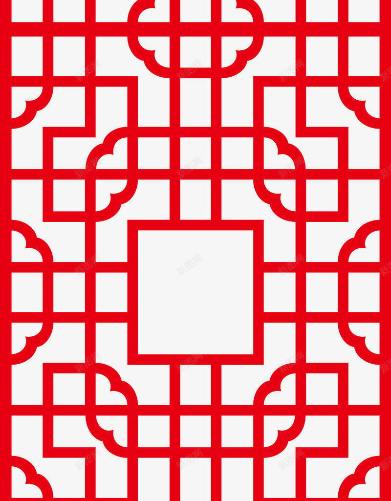 屏风装饰png免抠素材_新图网 https://ixintu.com 中国风 中式风格 屏风装饰