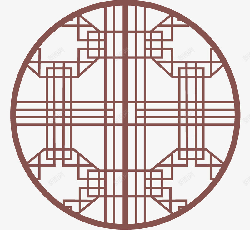 中式古典花纹矢量图ai免抠素材_新图网 https://ixintu.com 中式花纹 传统图案 古典花纹 复古底纹 时尚潮流 花边 雕花 矢量图