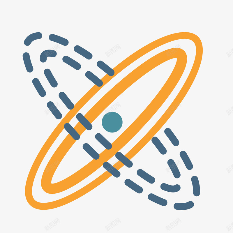 彩色是的星球效果图png免抠素材_新图网 https://ixintu.com 卡通手绘 圆形 彩色椭圆形 星球 椭圆形 虚线 装饰图