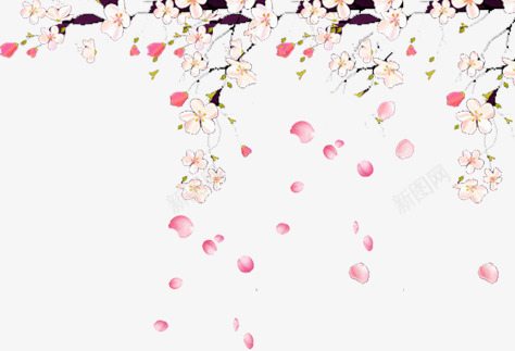 粉色浪漫桃花花瓣png免抠素材_新图网 https://ixintu.com 桃花 浪漫 粉色 花瓣