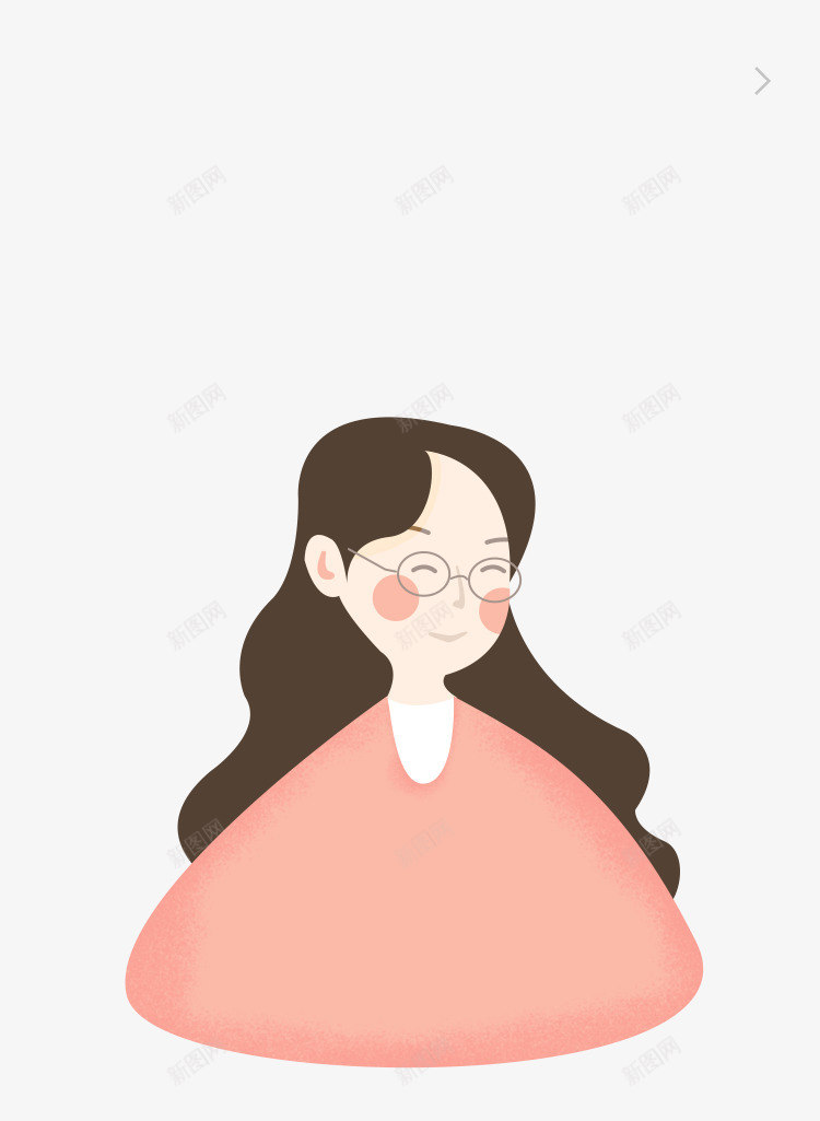 女孩教师节教育人物png免抠素材_新图网 https://ixintu.com 人物 女孩 微笑 教师