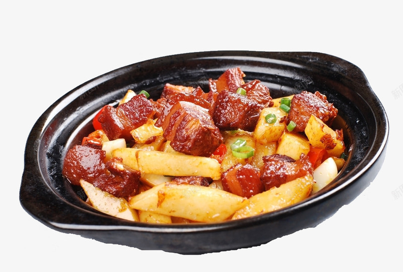 红烧肉png免抠素材_新图网 https://ixintu.com 中国菜 中式菜品 家常菜 热菜 红烧肉 美味 餐饮美食