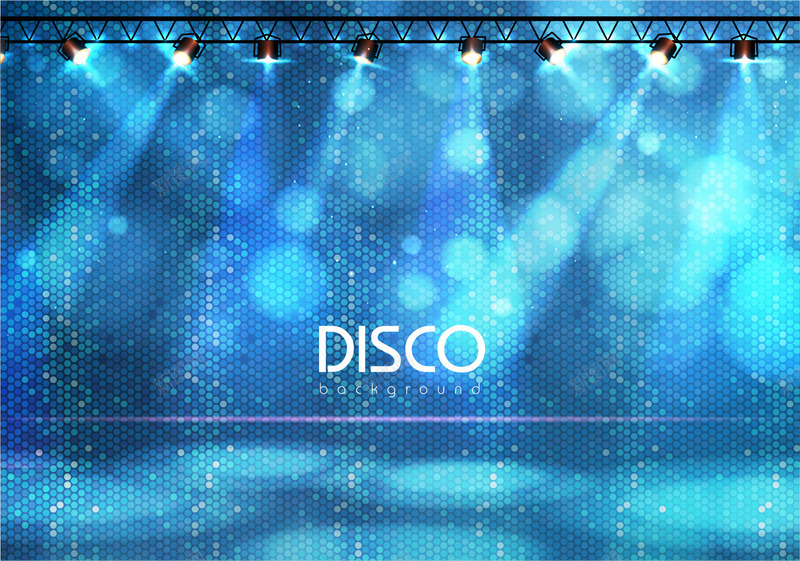 梦幻的disco舞台背景png免抠素材_新图网 https://ixintu.com disco 灯光 背景 舞台 蓝色