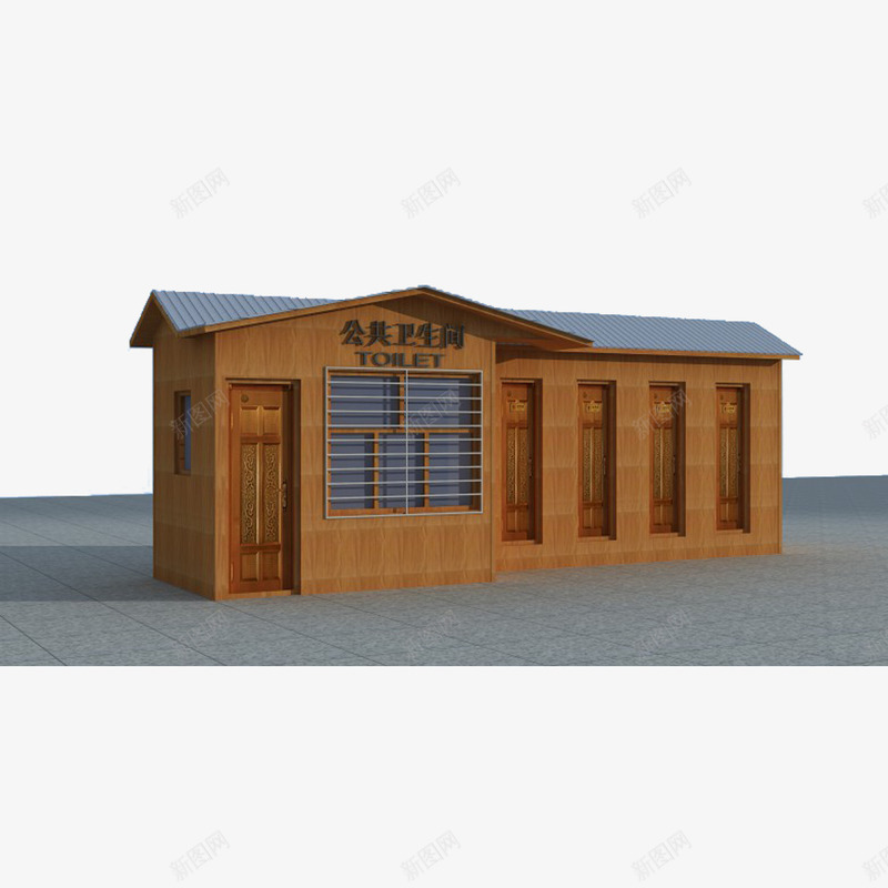 简约精致公厕效果图png免抠素材_新图网 https://ixintu.com 公厕 效果图 精致 美观