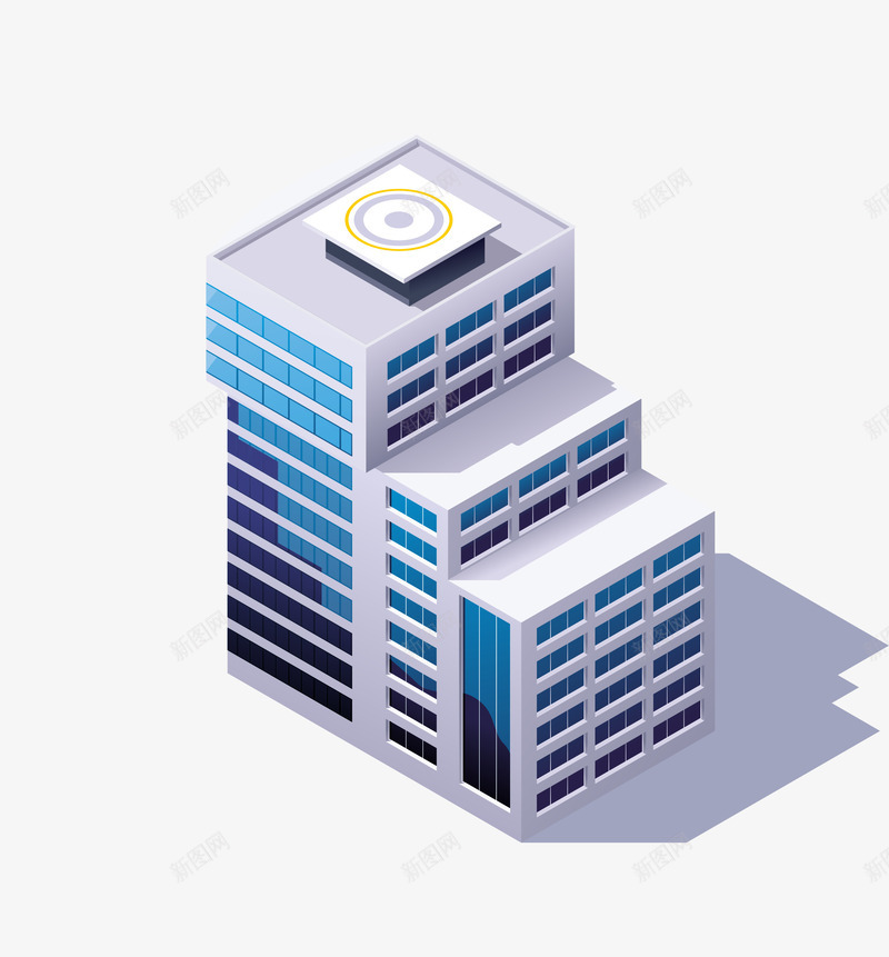 蓝色大楼png免抠素材_新图网 https://ixintu.com 卡通 城市 扁平化福州城市 福州 福州剪影 福州城市 福州建筑 蓝色