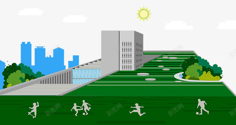 建筑效果图图标png_新图网 https://ixintu.com 平面图 建筑 建筑图标 建筑平面图 建筑设计 建筑设计效果图 彩图 房屋建筑 效果图 景观设计 标志图标 环境设计 规划 设计