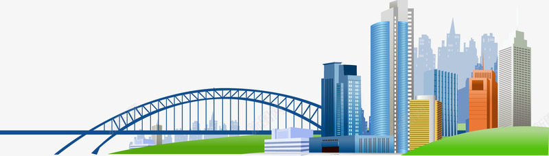 卡通扁平城市桥矢量图ai免抠素材_新图网 https://ixintu.com 卡通 城市 扁平 桥 矢量图