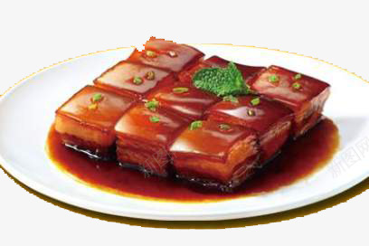 红烧肉png免抠素材_新图网 https://ixintu.com 中国菜 中式菜品 家常菜 热菜 红烧肉 美味 餐饮美食