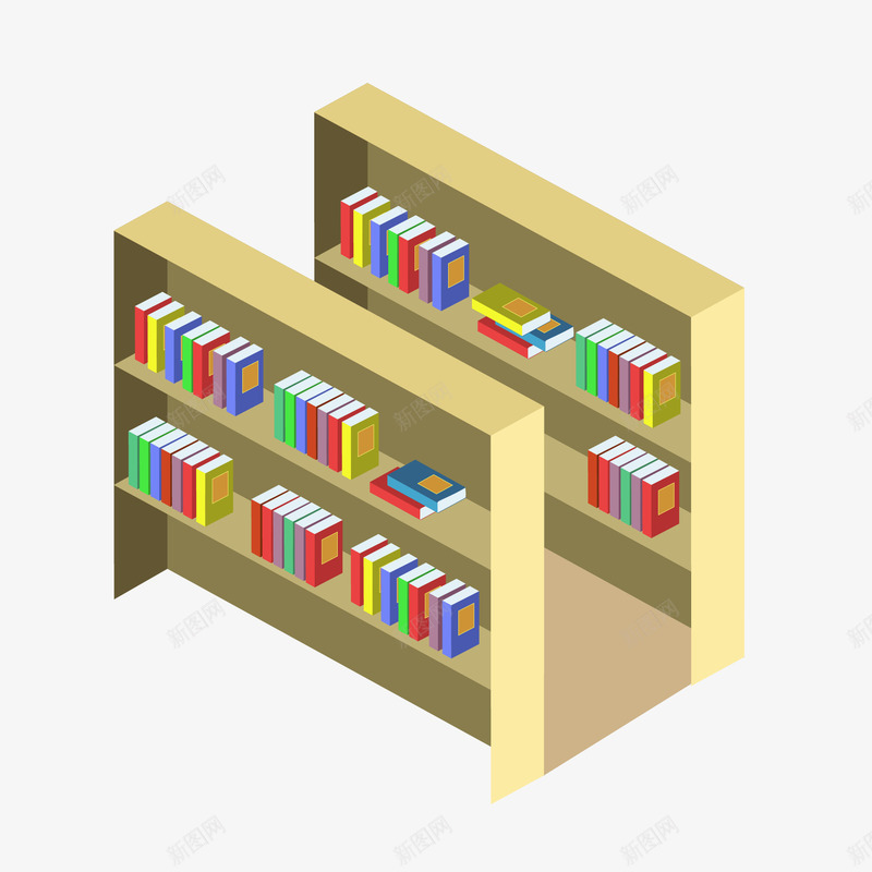 手绘图书馆书架矢量图eps免抠素材_新图网 https://ixintu.com png免抠图 书架 创意 卡通 图书馆 手绘 时尚 看书 矢量图