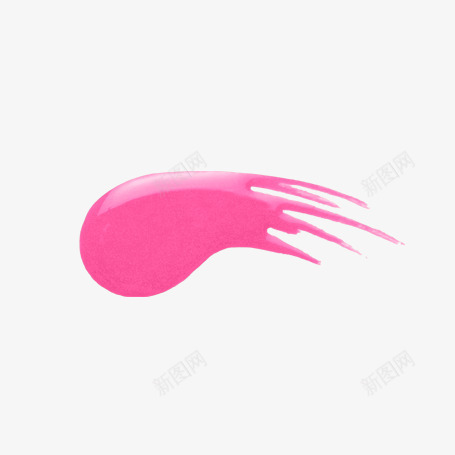 膏体png免抠素材_新图网 https://ixintu.com 化妆 化妆品 口红 彩妆 粉色 膏体痕迹