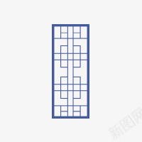实木窗花格png免抠素材_新图网 https://ixintu.com 中式窗 实木 实木窗 窗花格