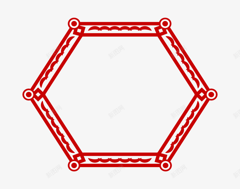卡通中式花纹边框装饰图案矢量图ai免抠素材_新图网 https://ixintu.com 中国风花纹 中式纹理边框 中式花纹边框 花纹 花纹边框 装饰 边框样式 矢量图