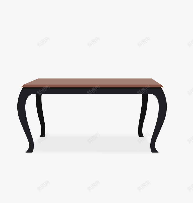中式茶几png免抠素材_新图网 https://ixintu.com O型腿 高清