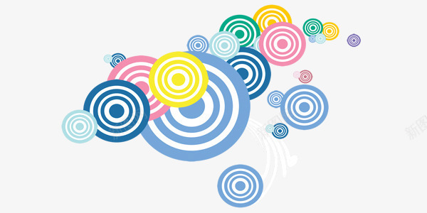 童趣浪漫梦幻彩色圈圈png免抠素材_新图网 https://ixintu.com 圈圈 彩色 梦幻 浪漫 童趣