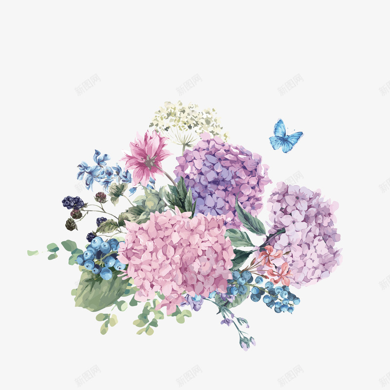 卡通小清新花草装饰广告png免抠素材_新图网 https://ixintu.com PPT制作设计 包装设计 唯美文艺花草插画 小清新花朵插画 花朵装饰 花草装饰
