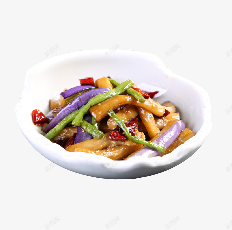 产品实物炒菜茄子豆角png免抠素材_新图网 https://ixintu.com 中式菜品 传统美食 家常菜 特色美食 美味 茄子 茄子豆角 豆角 豆角茄子 食物 餐饮美食