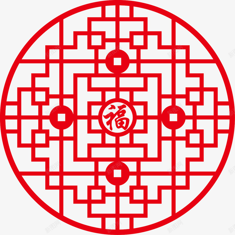 屏风装饰png免抠素材_新图网 https://ixintu.com 中国风 中式风格 屏风装饰