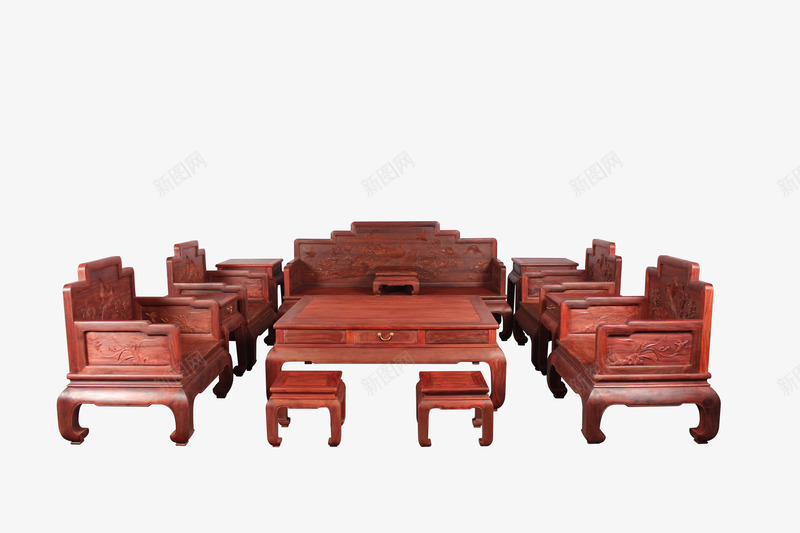 木质板的孔雀沙发png免抠素材_新图网 https://ixintu.com 免抠图 家具 效果图 木质 沙发 装饰图 装饰画