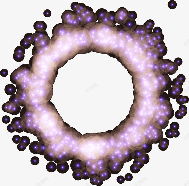 紫色闪耀光圈png免抠素材_新图网 https://ixintu.com 光晕 光辉 星光 星空紫 梦幻光环 紫色光圈 闪耀光影 闪耀星空