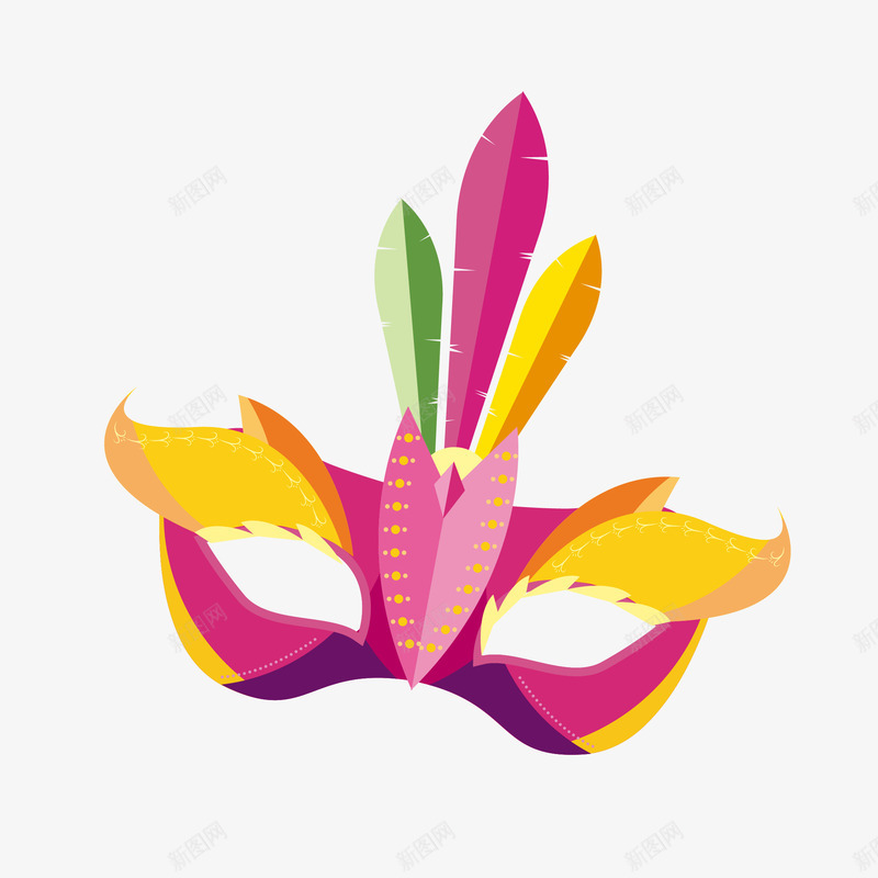 卡通浪漫面具舞会时尚华丽矢量图ai免抠素材_新图网 https://ixintu.com 华丽 卡通 卡通时尚 卡通浪漫 时尚 面具舞会 矢量图
