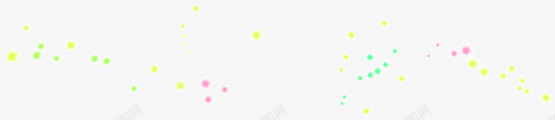 粉色黄色绿色圆点边框png免抠素材_新图网 https://ixintu.com 圆点 粉色 绿色 边框 黄色