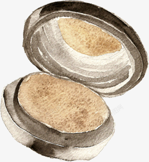 彩妆用品png免抠素材_新图网 https://ixintu.com png图形 png装饰 彩妆 粉饼 装饰