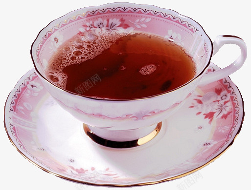 暖饮花茶png免抠素材_新图网 https://ixintu.com 暖饮 浪漫 粉红 粉红茶杯 精美茶杯 红茶 花茶 茶 金丝茶杯 陶瓷杯 陶瓷茶杯
