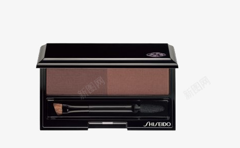 自然塑型眉粉盒png免抠素材_新图网 https://ixintu.com 产品实物 化妆美容 自然塑型眉粉盒 资生堂