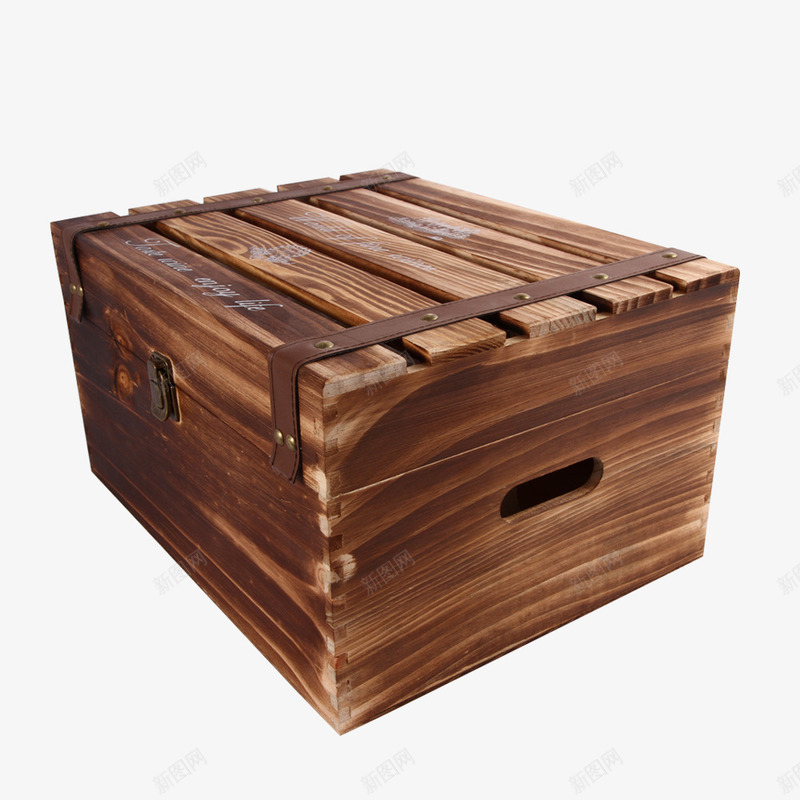 棕色格子红酒木箱png免抠素材_新图网 https://ixintu.com 包装 木箱 棕色格子 红酒 红酒外包装 红酒木箱 红酒礼盒 葡萄酒