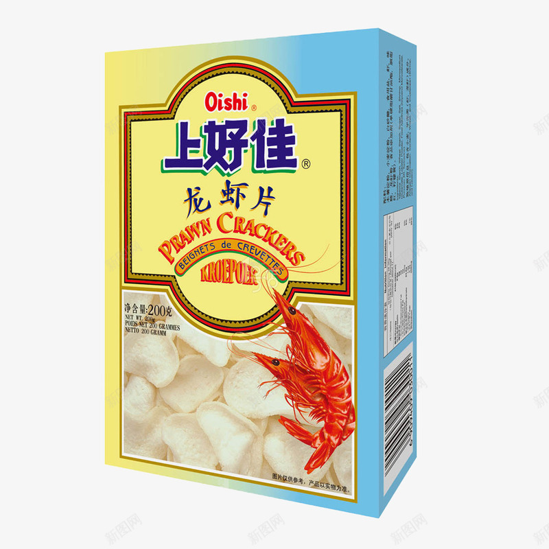 上好佳盒装龙虾片png免抠素材_新图网 https://ixintu.com 上好佳 休闲 膨化食品 零食 食品包装盒 食品小吃 龙虾