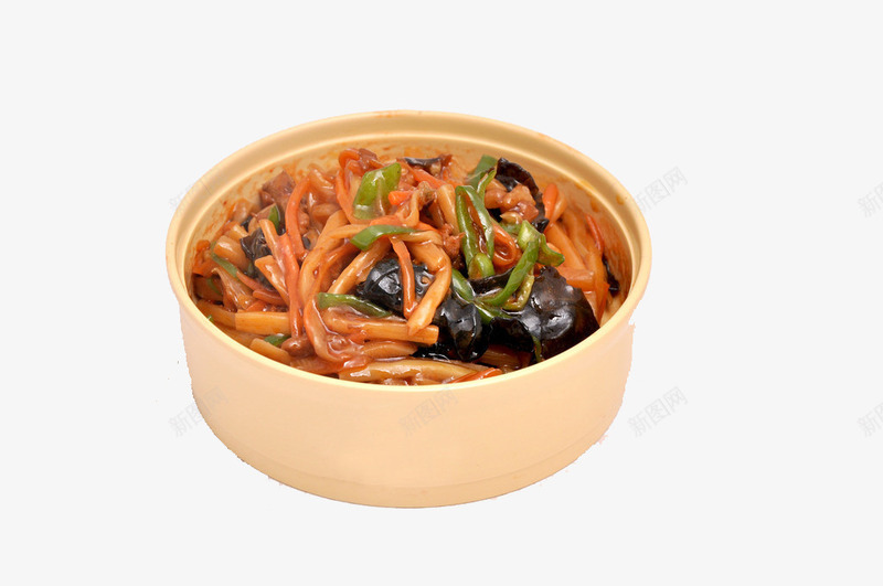 鱼香肉丝堡仔饭png免抠素材_新图网 https://ixintu.com 中式菜品 传统美食 家常菜 美味 餐饮美食 鱼香肉丝堡仔饭