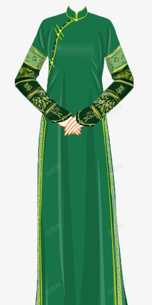 宫服png免抠素材_新图网 https://ixintu.com 古风 宫服 服装 服饰 汉服