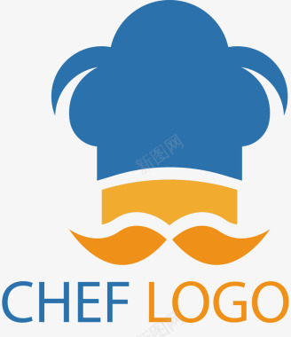 帽子中式餐饮logo矢量图图标图标