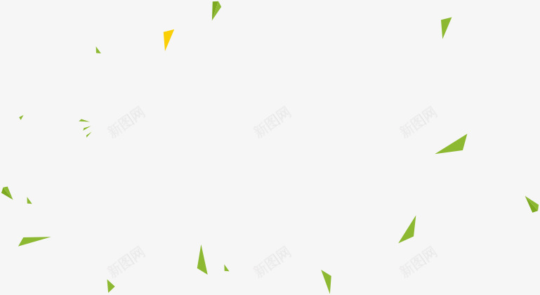 唯美小清晰三角形飘落png免抠素材_新图网 https://ixintu.com 三角形 唯美小清晰三角形飘落