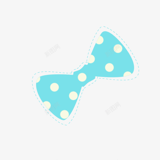 手绘蝴蝶结png免抠素材_新图网 https://ixintu.com 卡通 发夹 手绘 蝴蝶结 装饰 领结