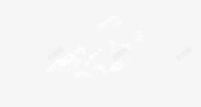 白云psd免抠素材_新图网 https://ixintu.com 云朵png 云雾元素 烟雾素材 白色烟雾