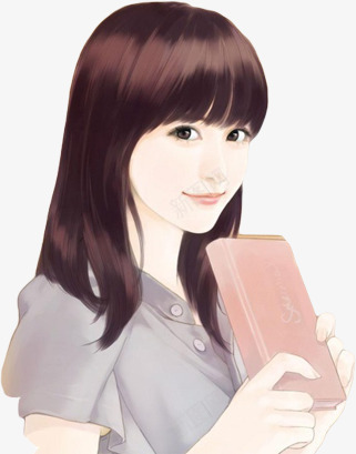 清纯漂亮现代手绘美女png免抠素材_新图网 https://ixintu.com 清纯 漂亮 现代 美女