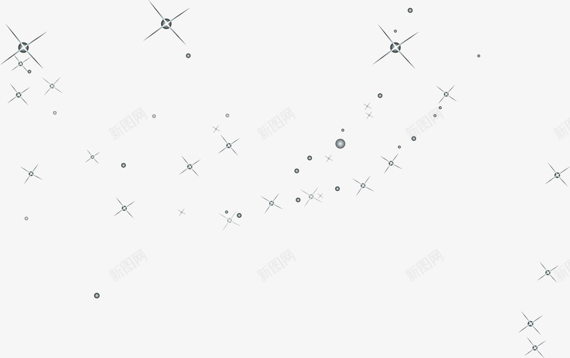 黑色星光背景png免抠素材_新图网 https://ixintu.com 星光 背景 黑色