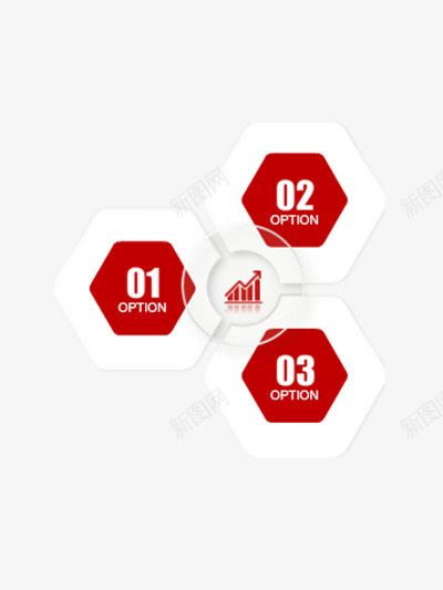 六边形分点ppt元素png免抠素材_新图网 https://ixintu.com ppt 元素 六边形 简洁
