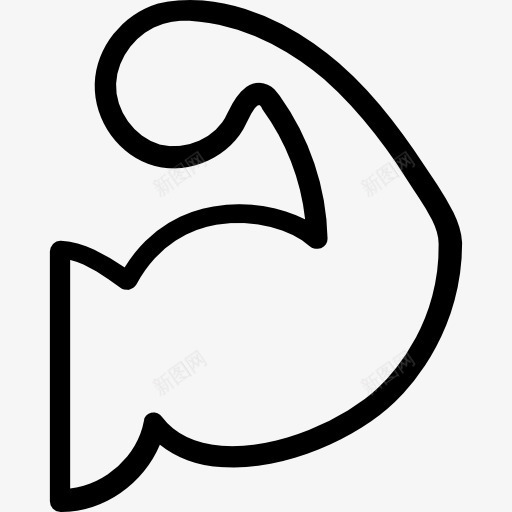 图标png_新图网 https://ixintu.com 举重 体操运动员 健身房运动 手臂肌肉 运动