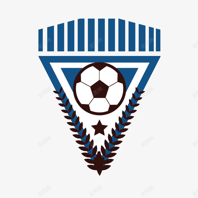 足球队的三角logo样机png免抠素材_新图网 https://ixintu.com LOGO样机 logo logo样机 三角 样机 足球队