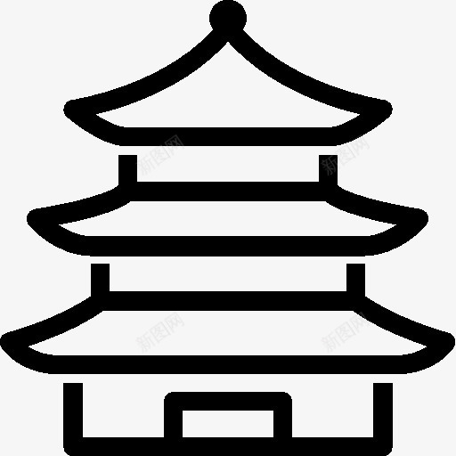 城市塔图标png_新图网 https://ixintu.com city pagoda 城市 宝塔
