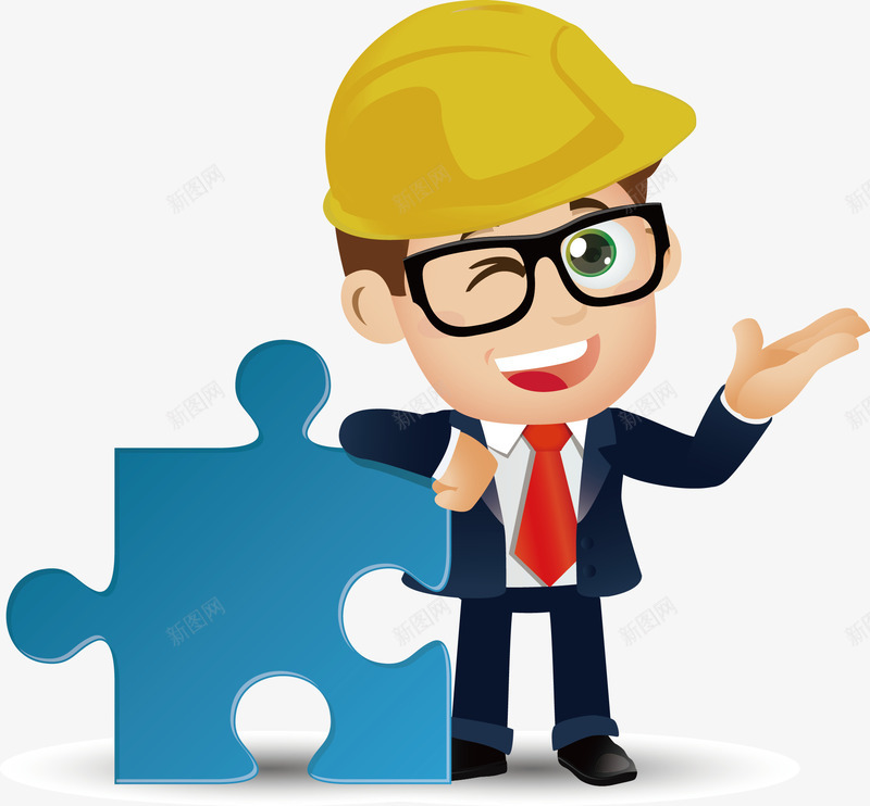 建筑工程师png免抠素材_新图网 https://ixintu.com 城市插画 头盔 建筑工人 建筑工程师矢量素材 建筑插画 职业人物 职业男性