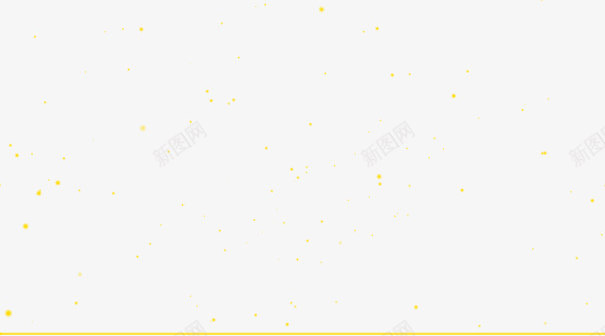 黄色卡通星光漂浮png免抠素材_新图网 https://ixintu.com 卡通 星光 漂浮 黄色