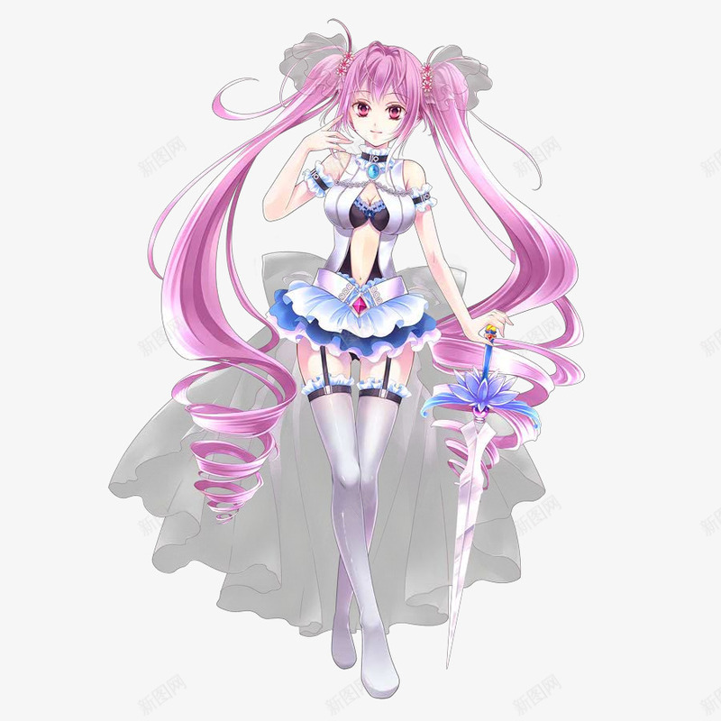 美少女png免抠素材_新图网 https://ixintu.com 卡通人物 可爱少女 美女