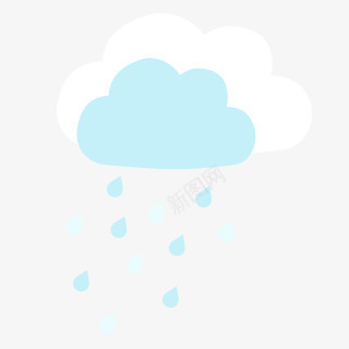 白云乌云下雨png免抠素材_新图网 https://ixintu.com 下雨 乌云 白云