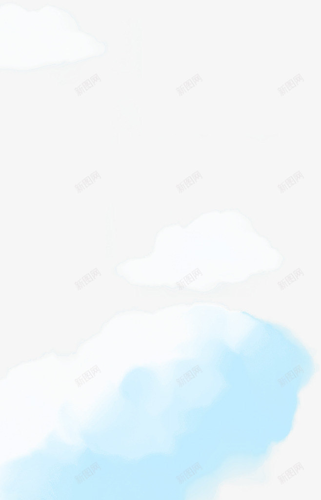 白色梦幻创意云朵png免抠素材_新图网 https://ixintu.com 云朵 创意 梦幻 白色